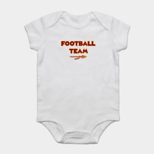 Football Team - White Baby Bodysuit